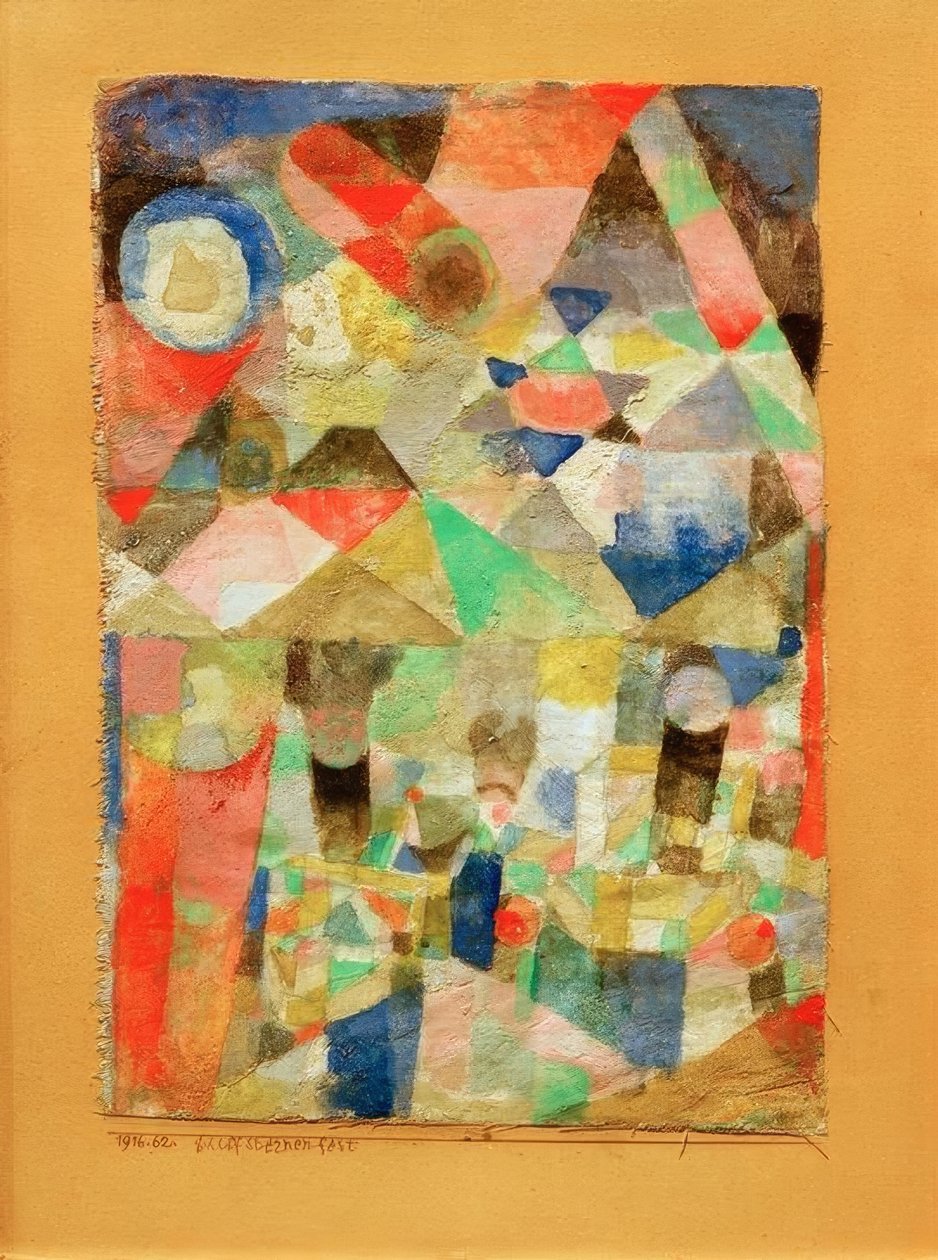 Ship Star Festival av Paul Klee