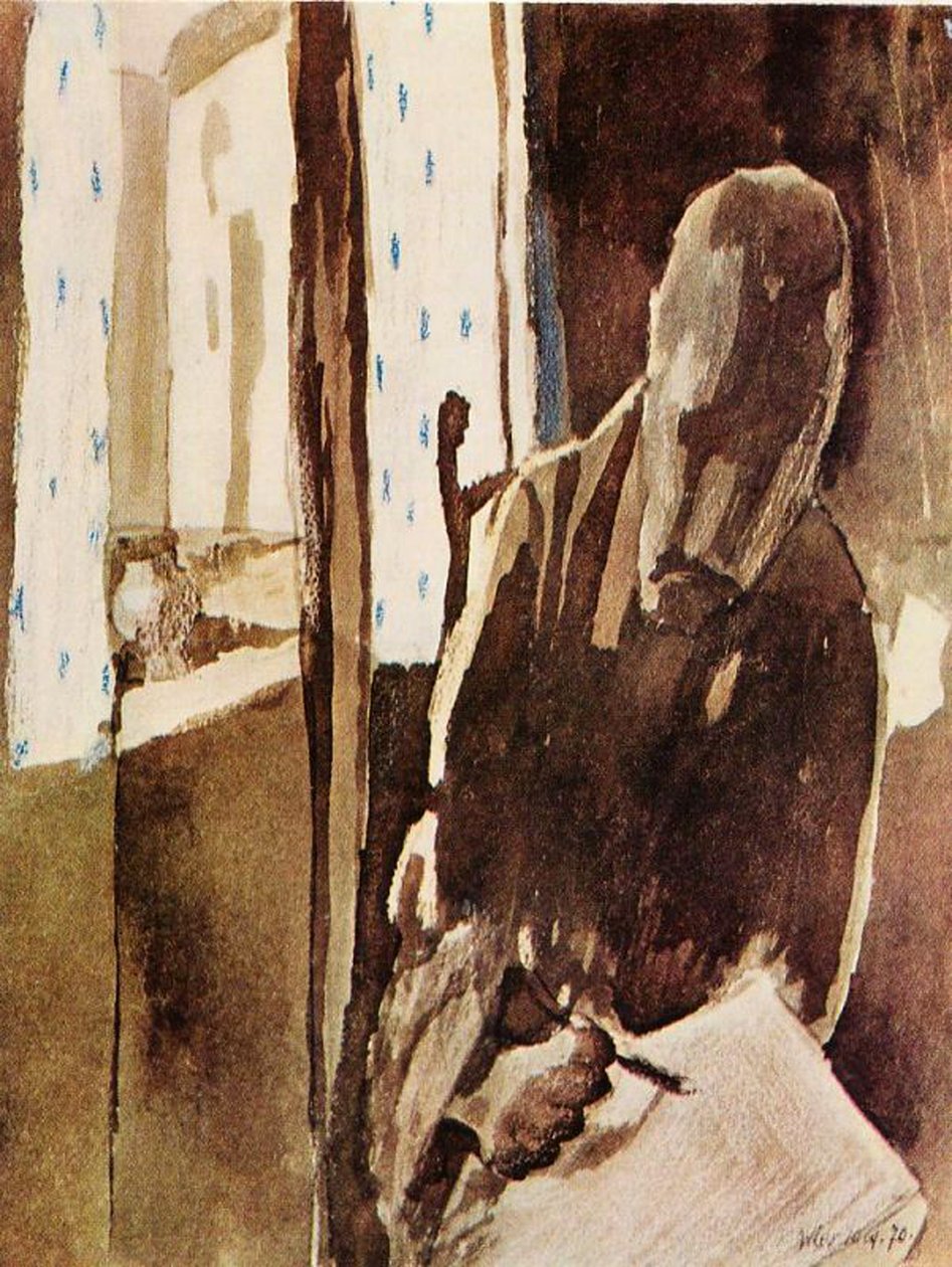 Selvportrett av Paul Klee