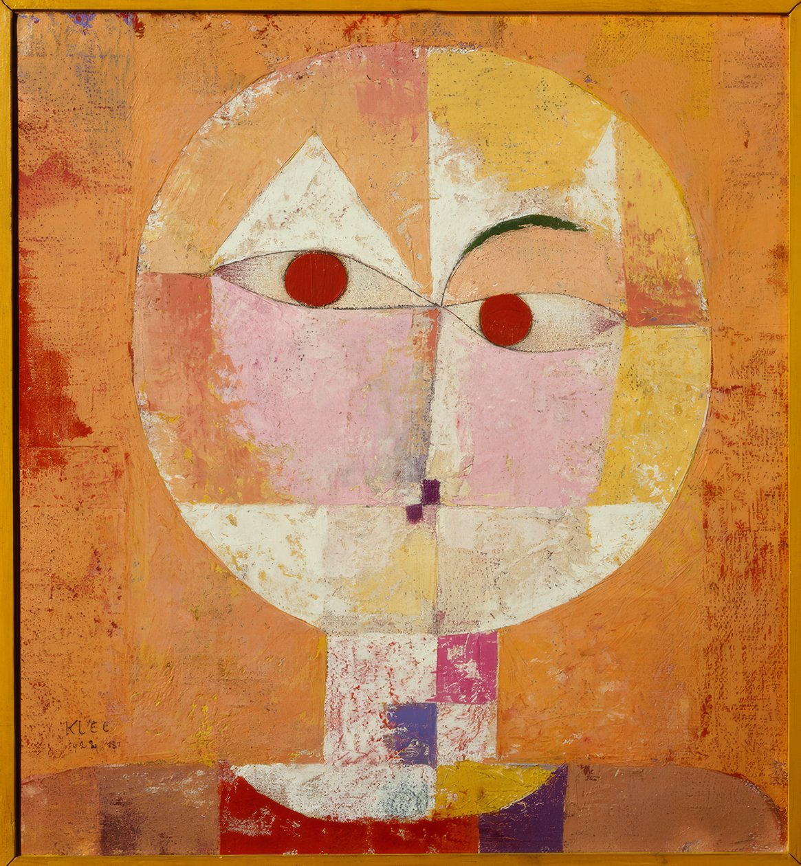 Senecio (Baldgreis) av Paul Klee