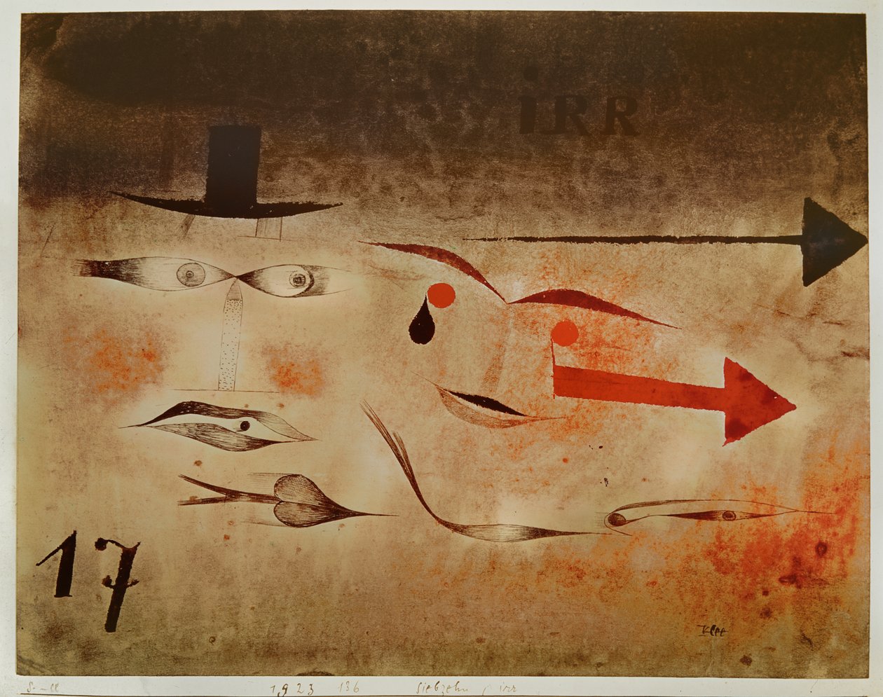 Sytten, gal av Paul Klee
