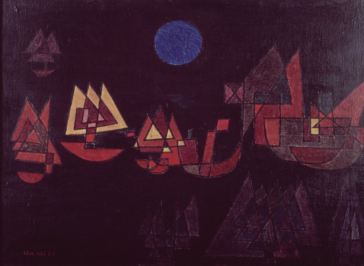 Skip i mørket av Paul Klee