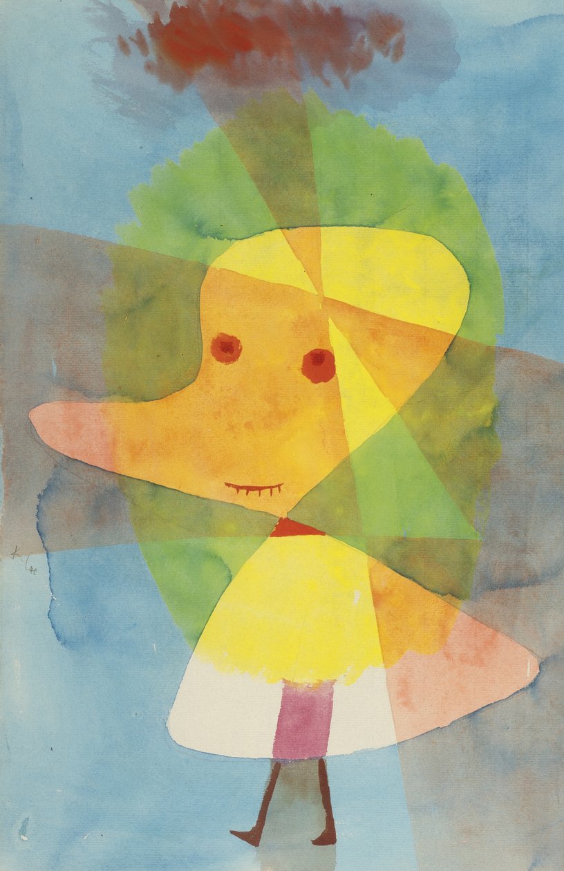 Lite hagespøkelse av Paul Klee