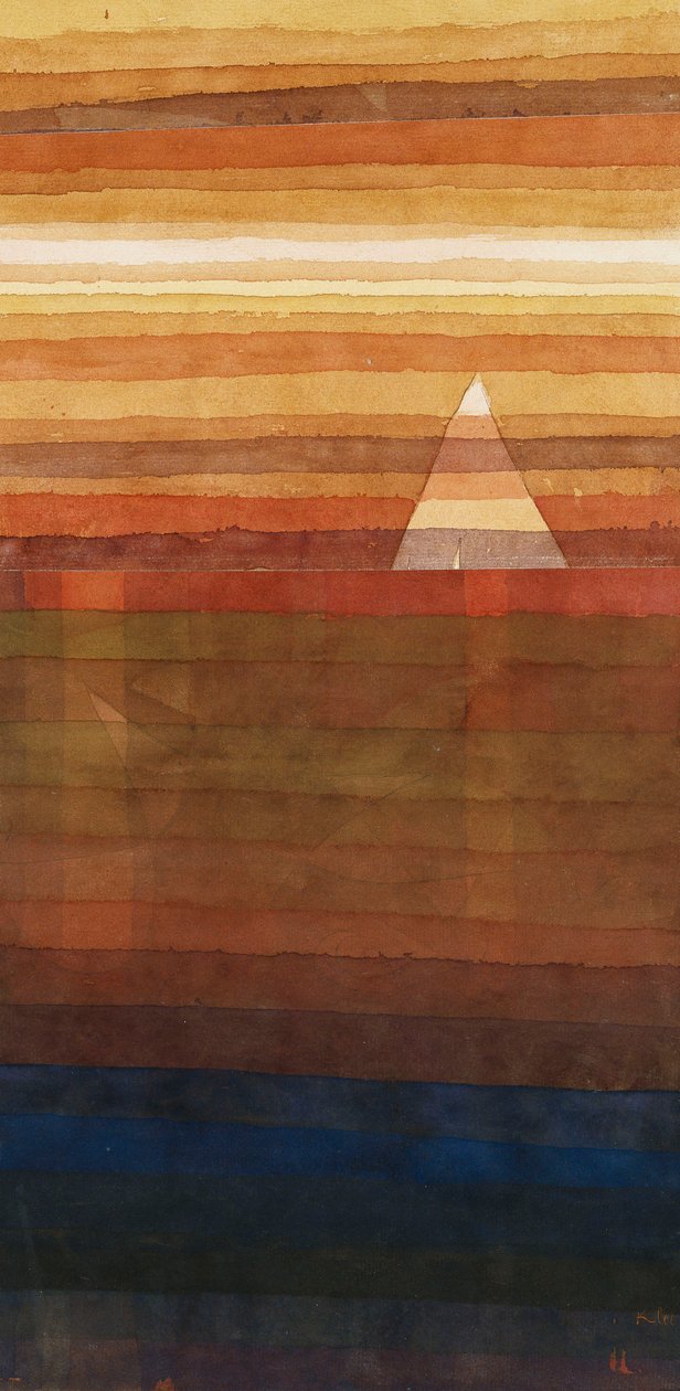 Ensom; Einsamer av Paul Klee