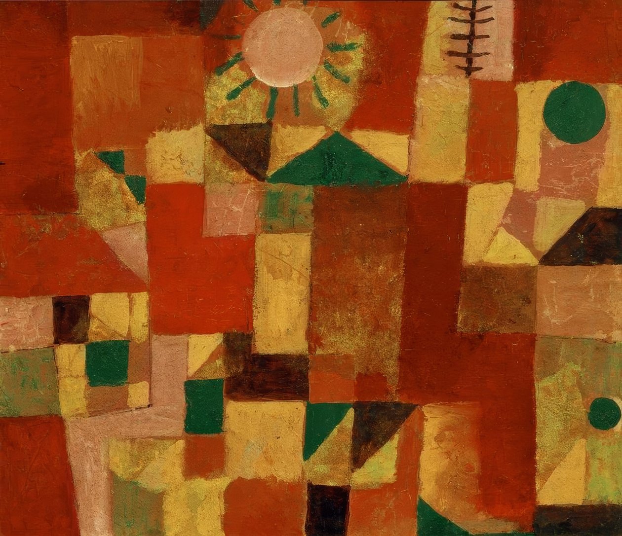 Sol gull av Paul Klee