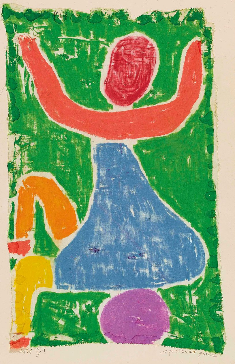 Barn som leker Barn som leker, 1938. av Paul Klee