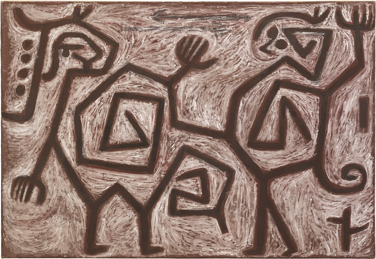 Squabble Duet, 1938. av Paul Klee