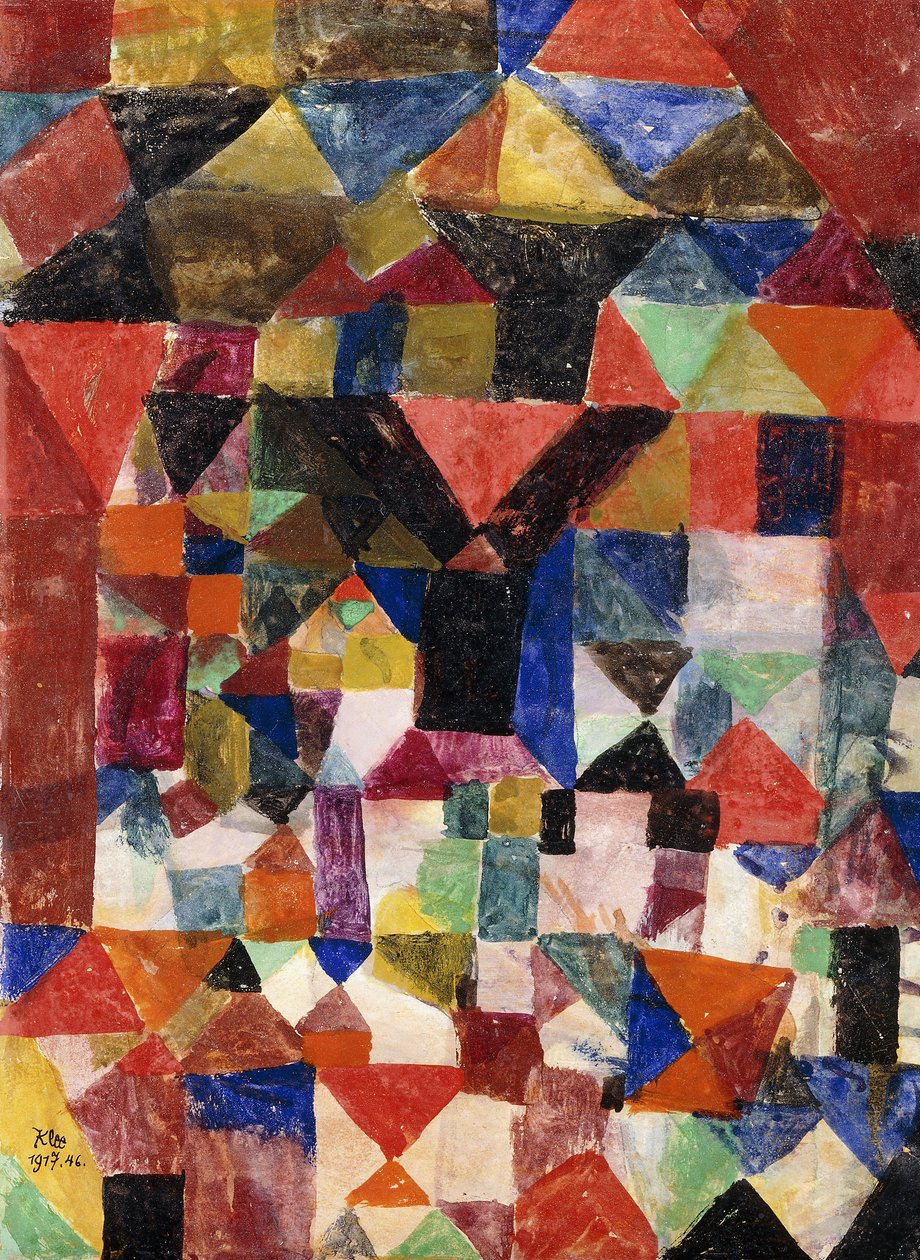 By-lignende bygning; Bylignende konstruksjon av Paul Klee