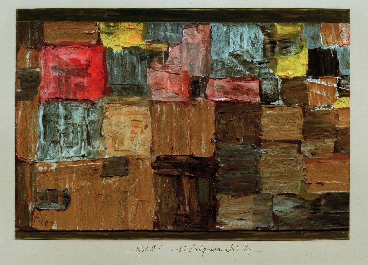 Søralpeby B. av Paul Klee