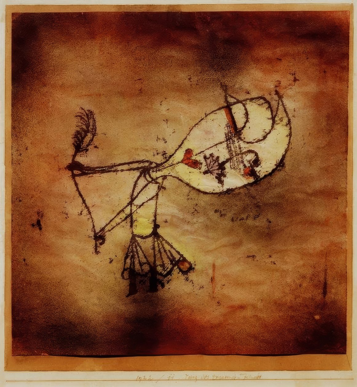 Dans av det sørgende barnet av Paul Klee