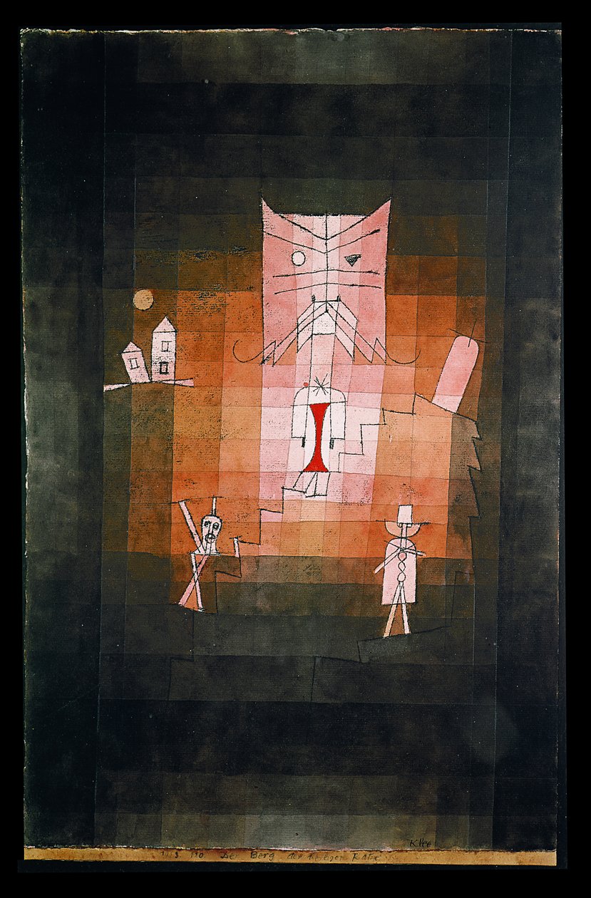 Den hellige katts fjell av Paul Klee