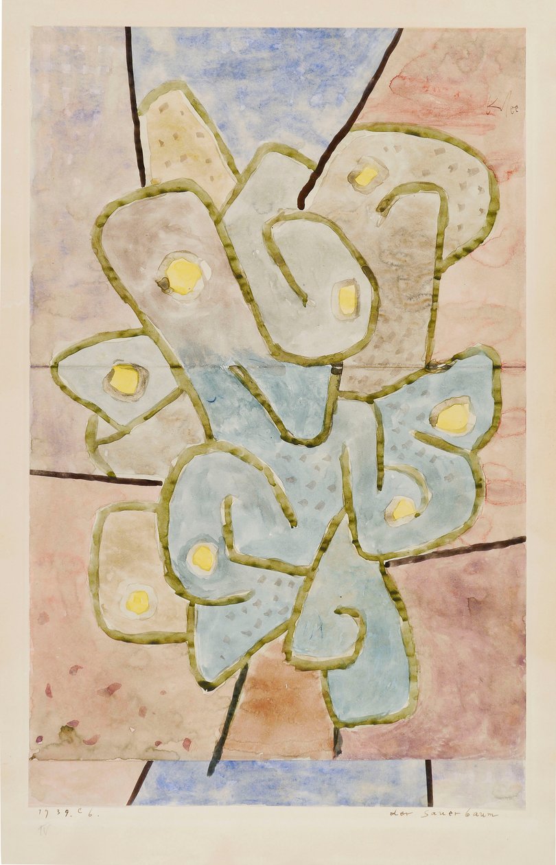Det sure treet, 1939. av Paul Klee