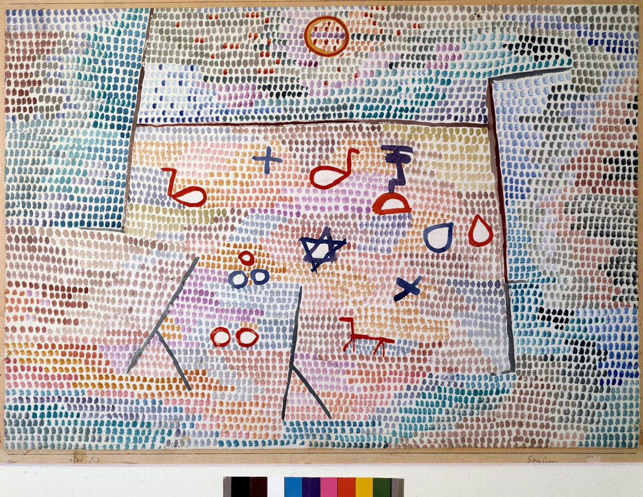 Leken (Akvarell av Paul Klee