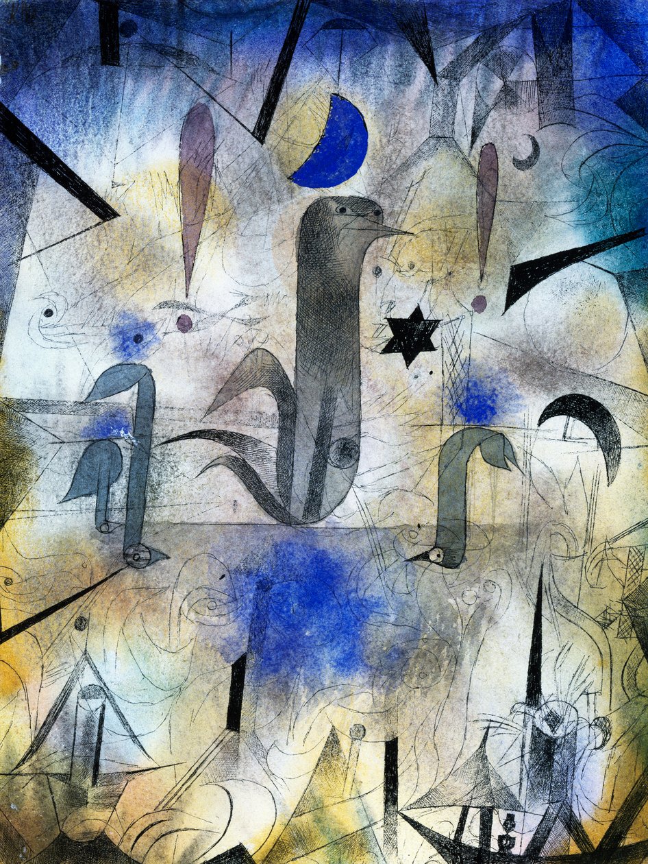 Sirenene til skip av Paul Klee