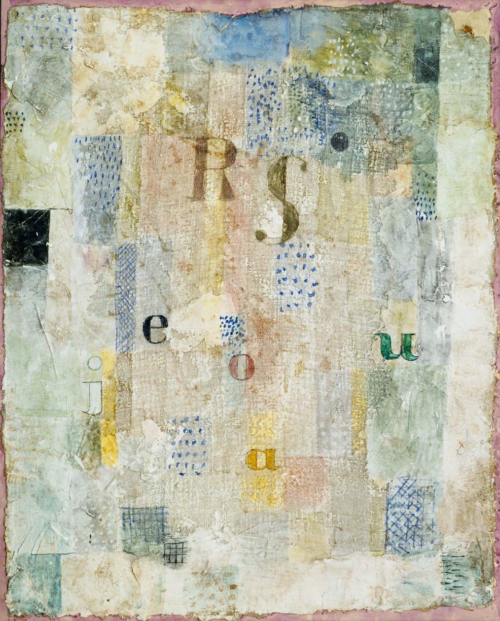 Vokalfabrikken til sangeren Rosa Silber av Paul Klee