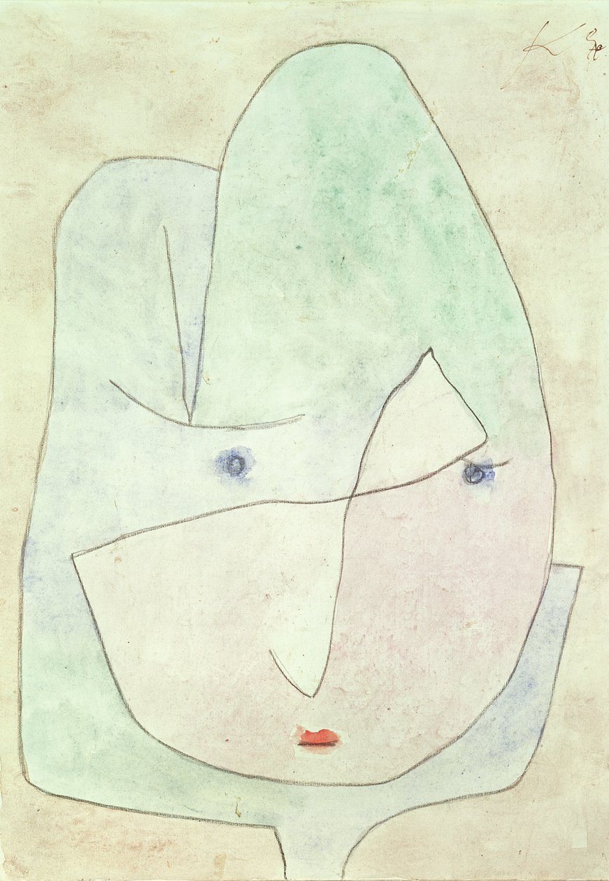 Denne blomsten er i ferd med å visne av Paul Klee