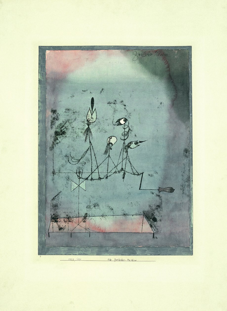 Twittringsmaskin av Paul Klee
