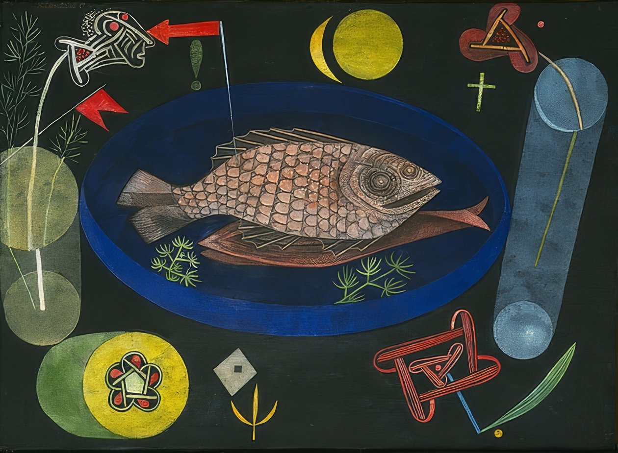 Til fisken. 1926 av Paul Klee