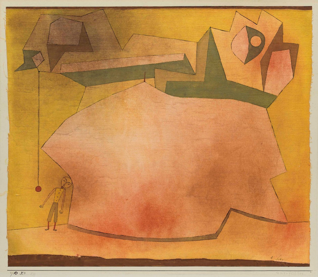 Uoppfylt, 1930. av Paul Klee