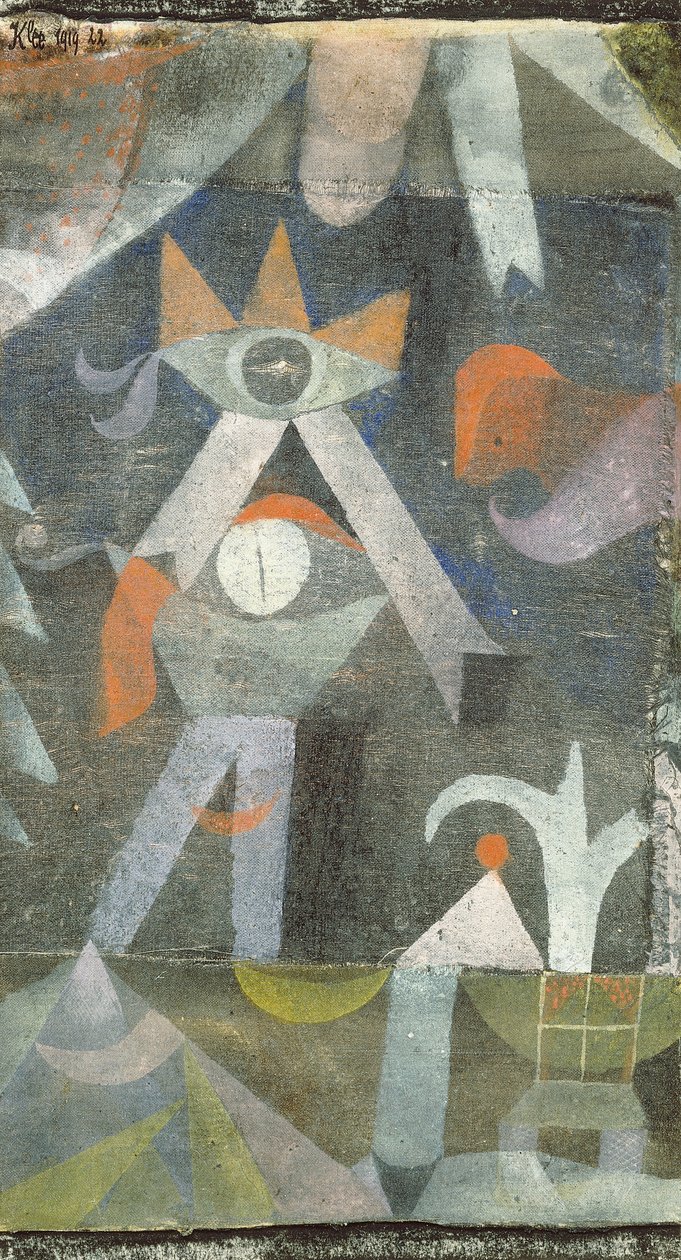 Uten tittel komposisjon av Paul Klee