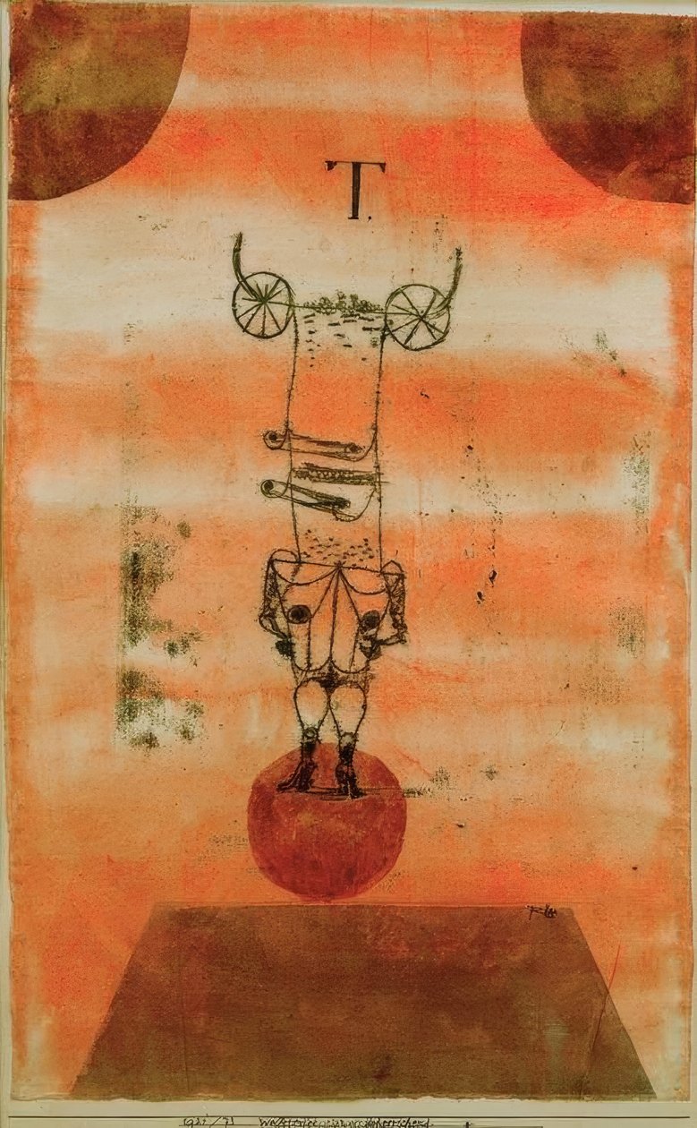 Djevelen, styrer verden av Paul Klee
