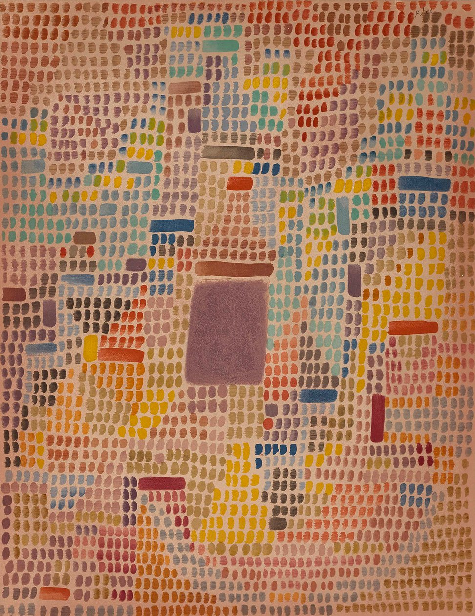 Med inngangen. av Paul Klee