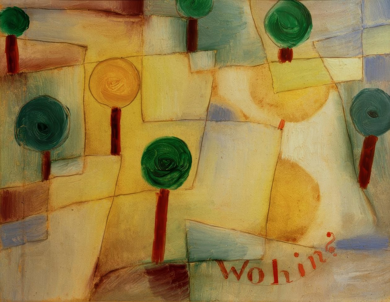 Hvor? av Paul Klee