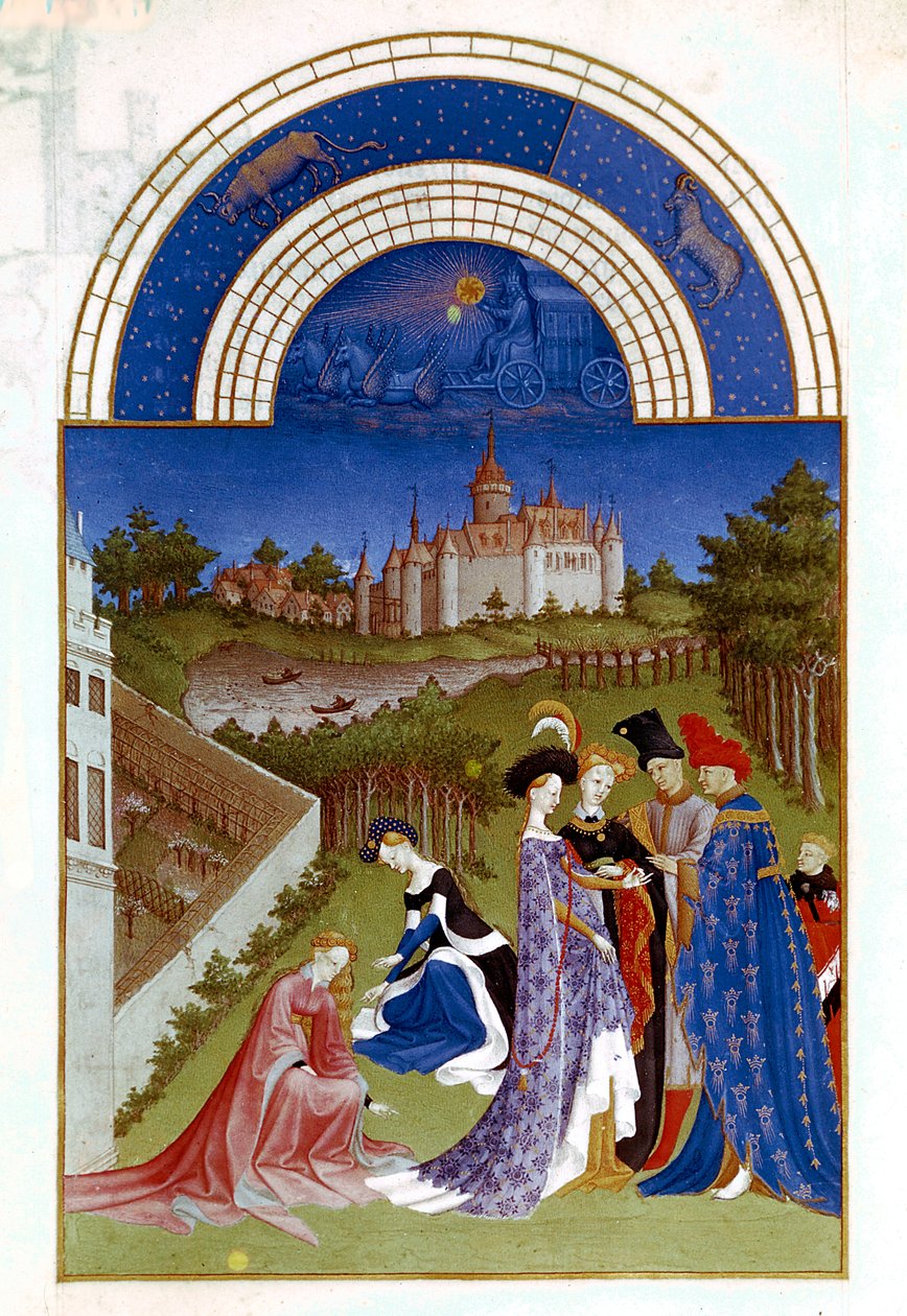 april 1412-1416 av Paul Limbourg