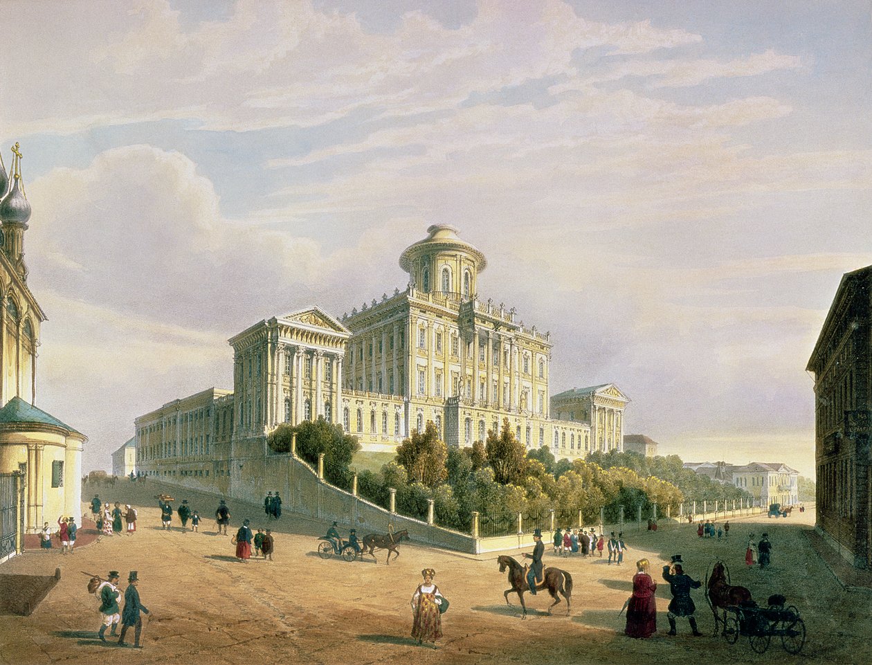 Pashkov-huset (Adelsinstituttet), 1830-årene av Paul Marie Roussel