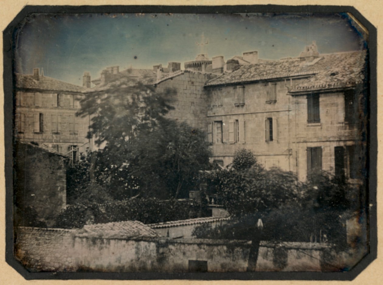 Utsikt over Angouleme, ca. 1844. av Paul Michel Hossard