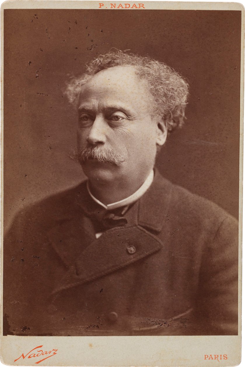 Alexandre Dumas, sønn 1824-1895, ca. 1886. av Paul Nadar