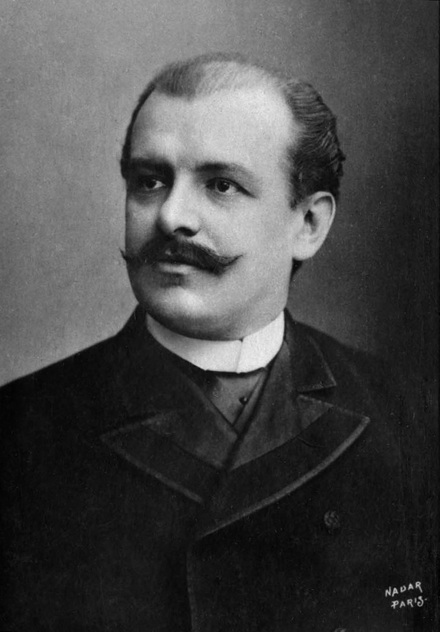 Jean de Reszke (1850-1935), polsk sanger fotografert av Paul Nadar mellom 1885 og 1900, hentet fra samlingen Felix Potin, 500 samtidige kjendiser, operasangere og det dramatiske Frankrike av Paul Nadar