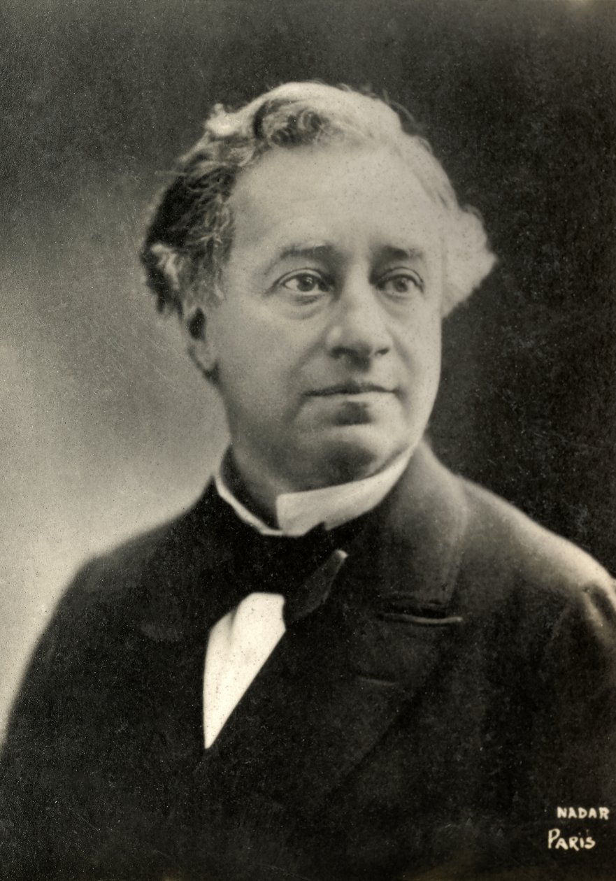 Portrett av Edmond Got (foto) av Paul Nadar