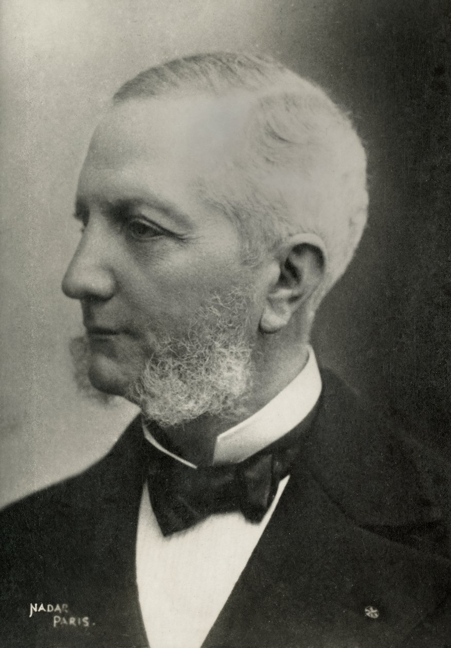 Portrett av den franske legen Felix Guyon (foto) av Paul Nadar