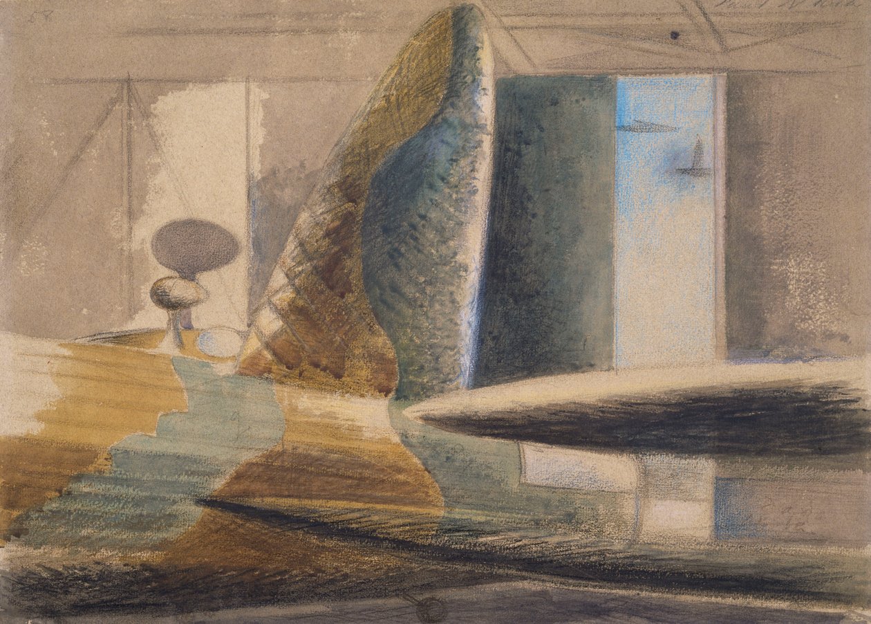 Bomber Lair, Egg og Finn av Paul Nash