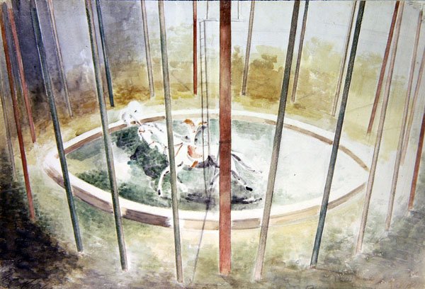 Sirkus av Paul Nash