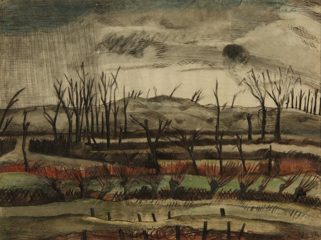 Ødelandskap, Ypres Salient av Paul Nash