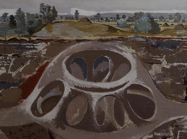Earth Home eller Festningen av Paul Nash