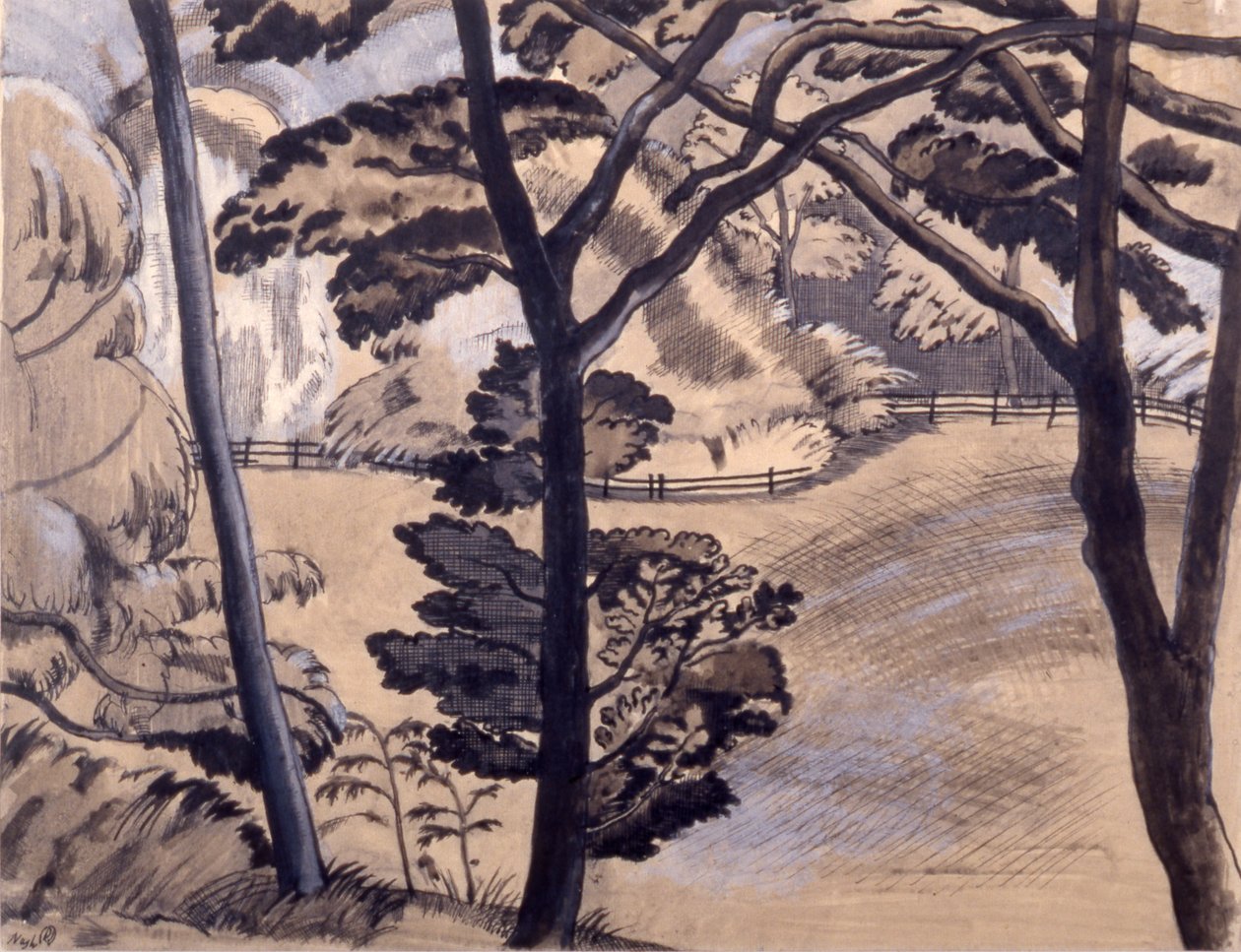 Edge of the Wood av Paul Nash