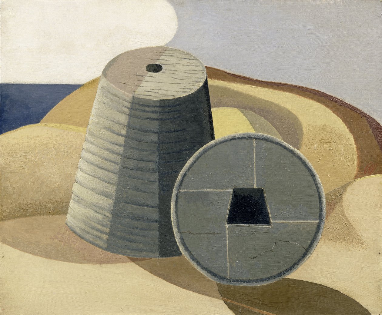 Mineralske gjenstander av Paul Nash