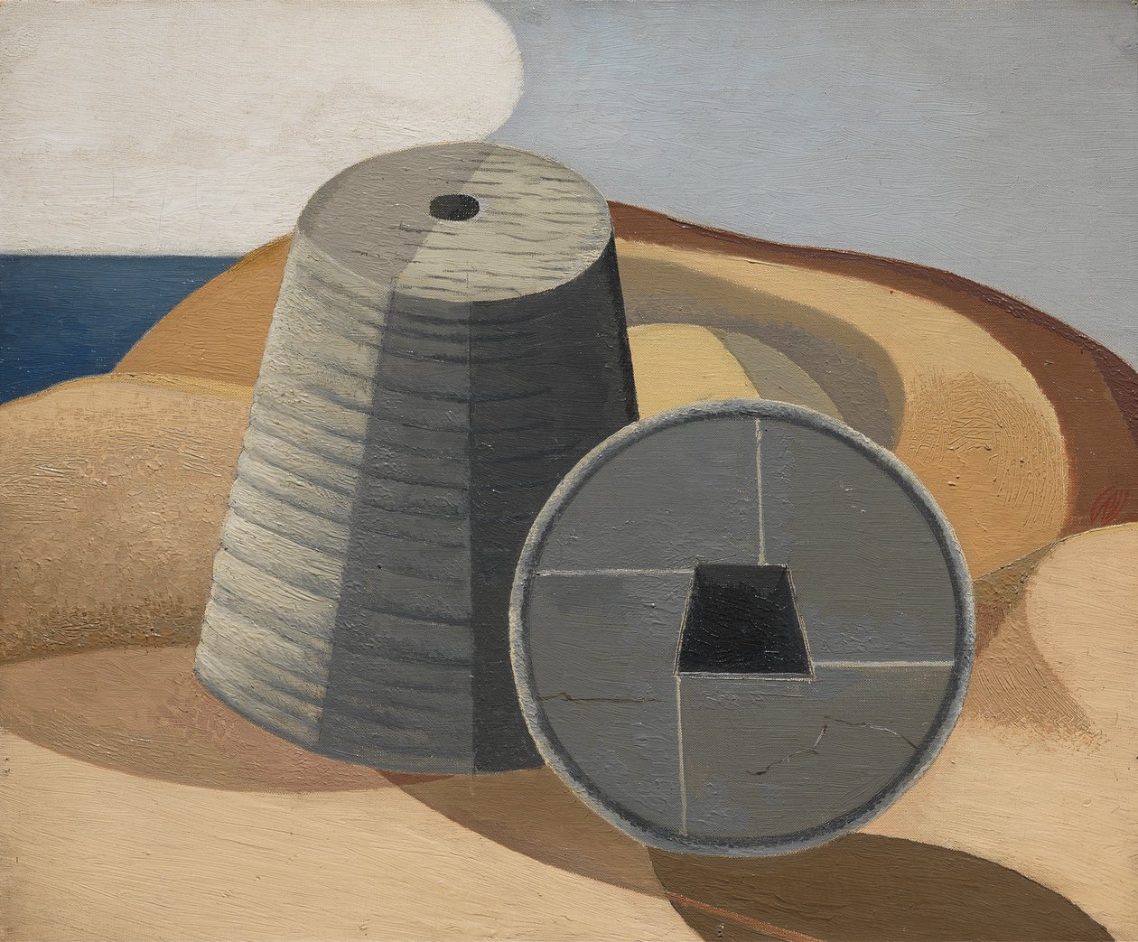 Mineralske gjenstander av Paul Nash
