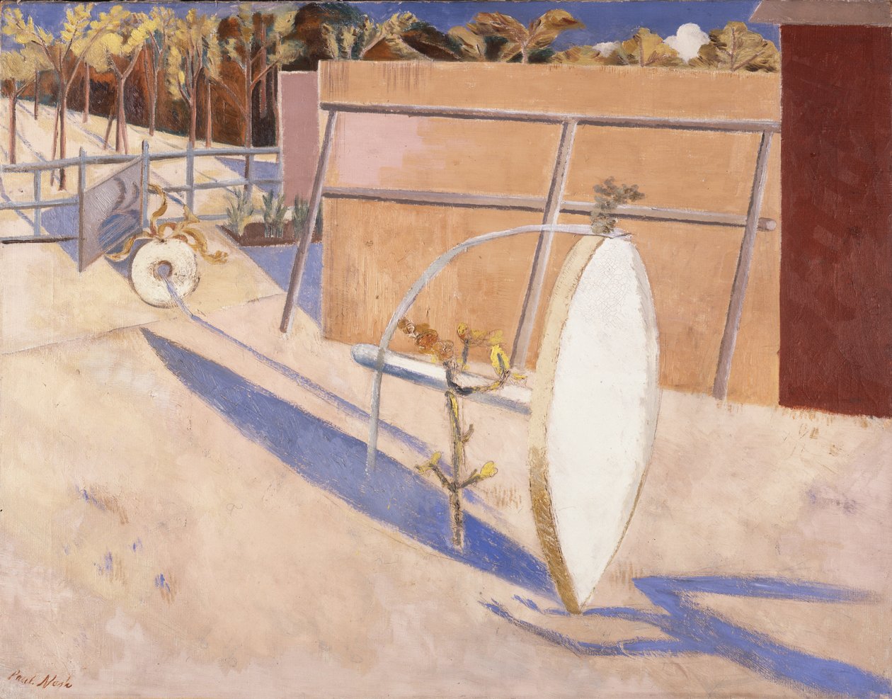 The Archer, ca. 1930-42 (olje på lerret) av Paul Nash