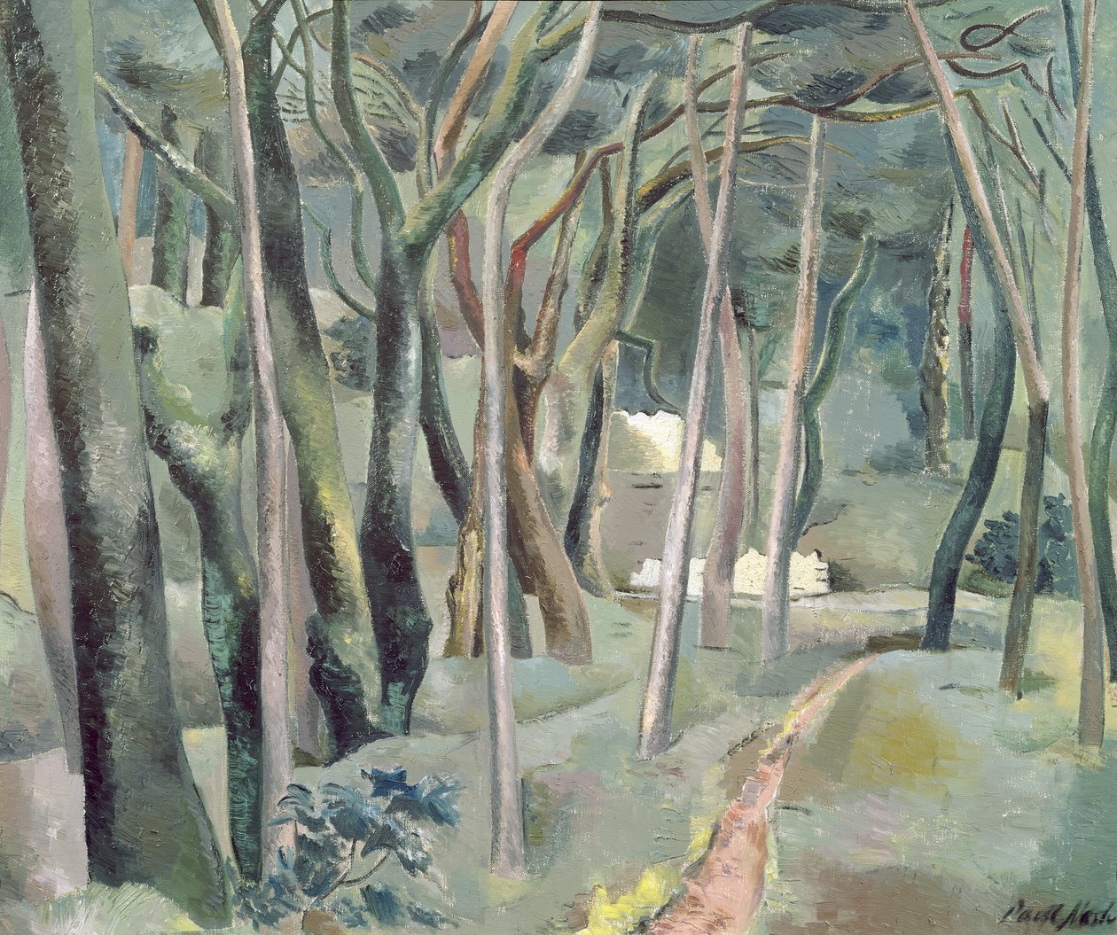 Skogen av Paul Nash