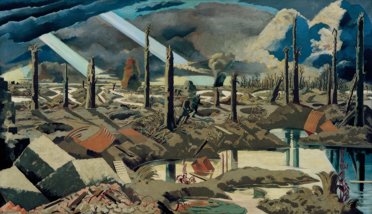 Menin-veien av Paul Nash