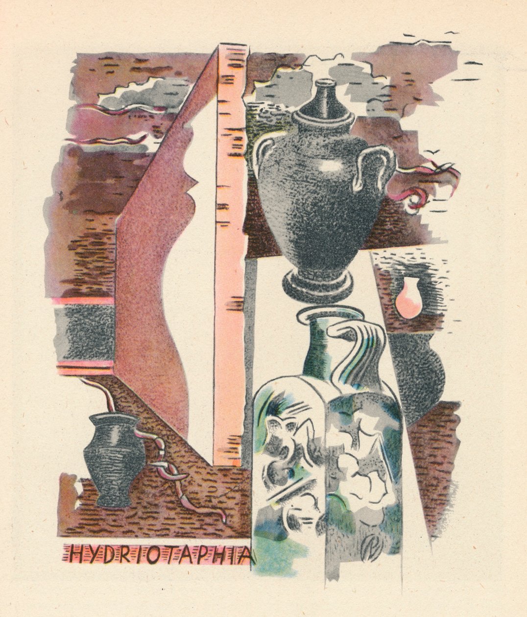 Maleren som illustratør, 1932, 1946 av Paul Nash