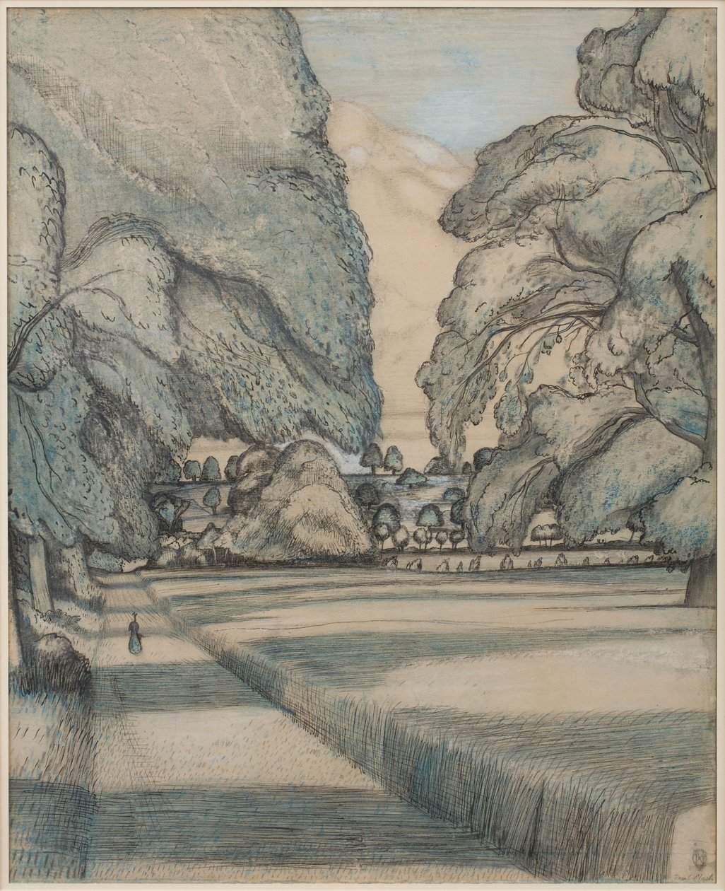 Påfuglstien av Paul Nash