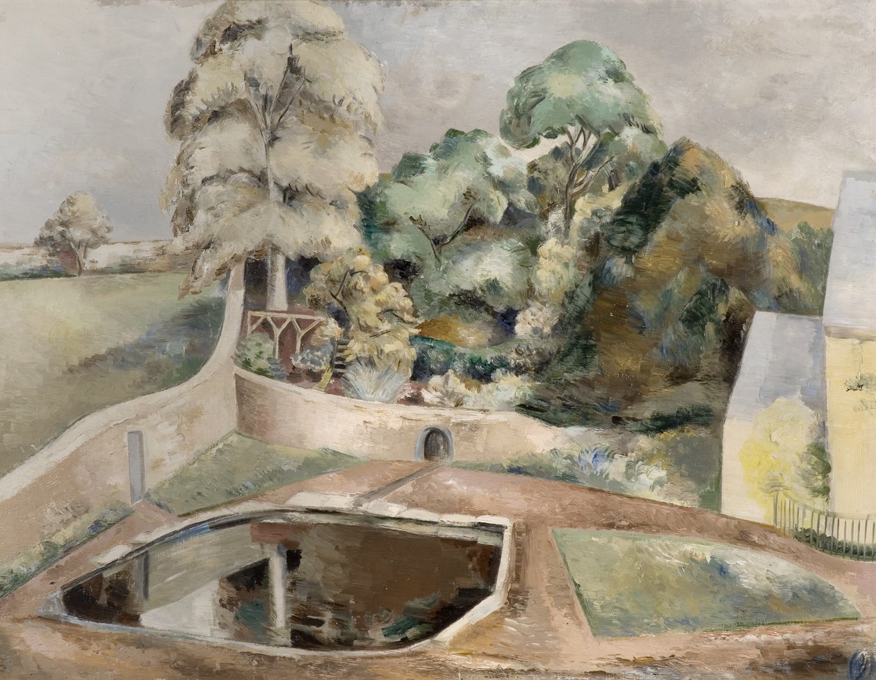 Dammen ved Souldern av Paul Nash