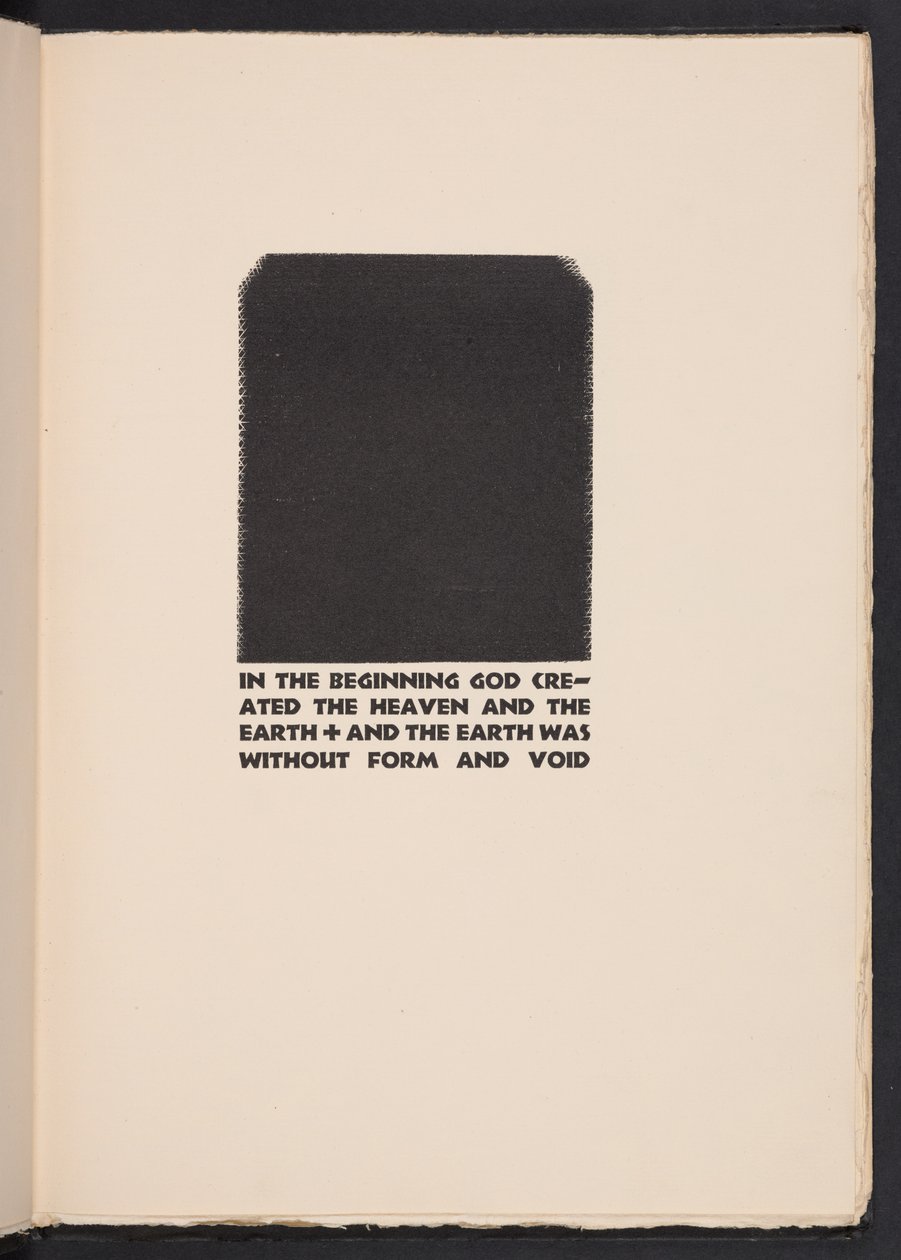 Tomrom, illustrasjon fra «Images of War... Poems» av Richard Aldington av Paul Nash
