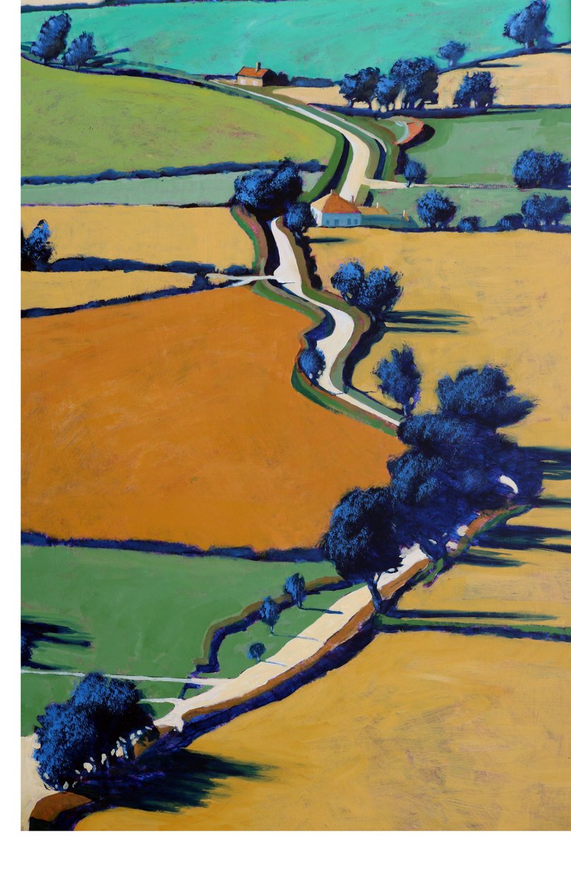 Country Lane Spring av Paul Powis