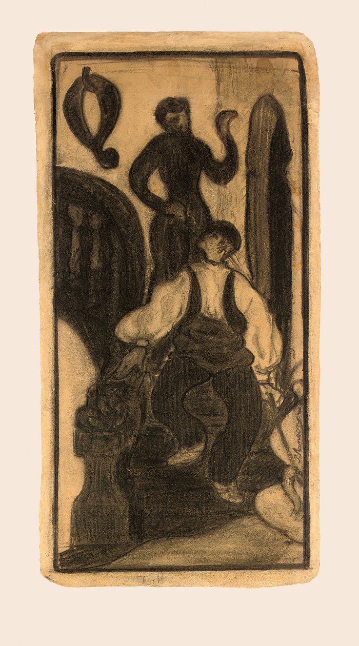 Trapp i et vertshus, Baskerland av Paul Elie Ranson
