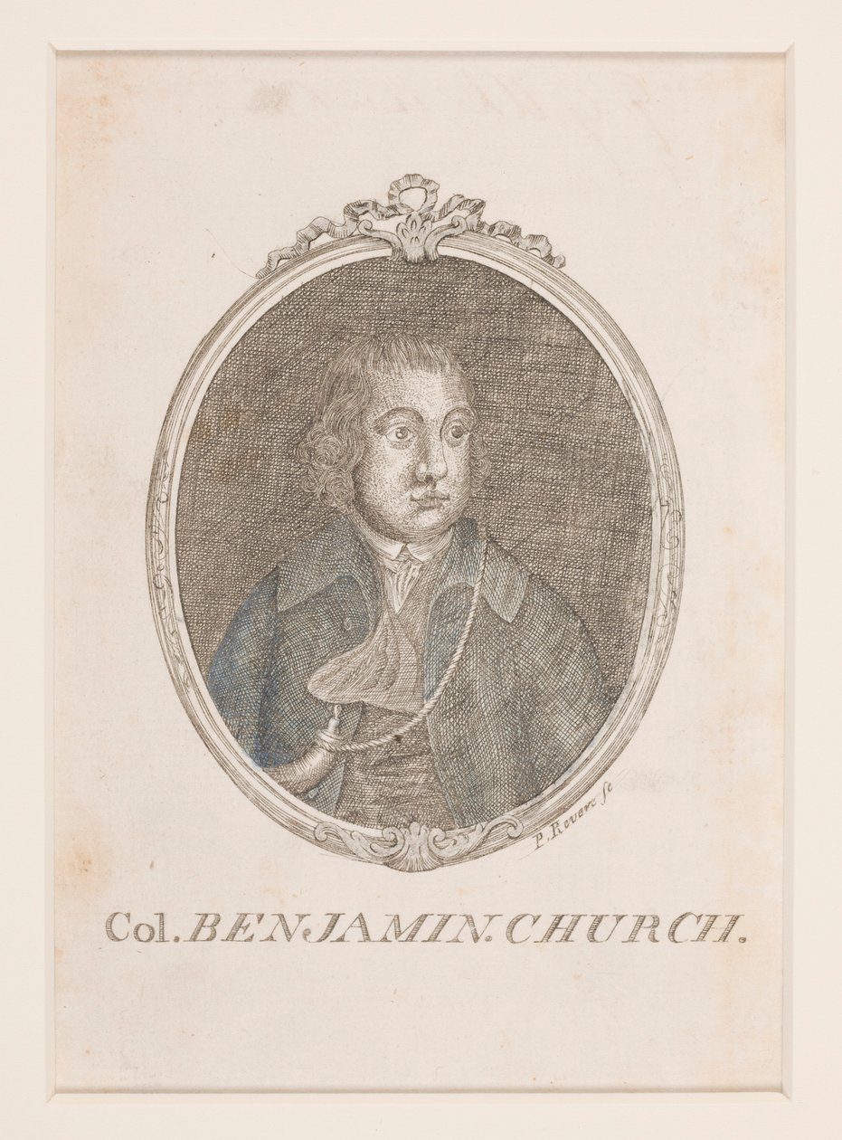 oberst Benjamin kirke av Paul Revere